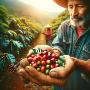 como se produce el cafe santa elena