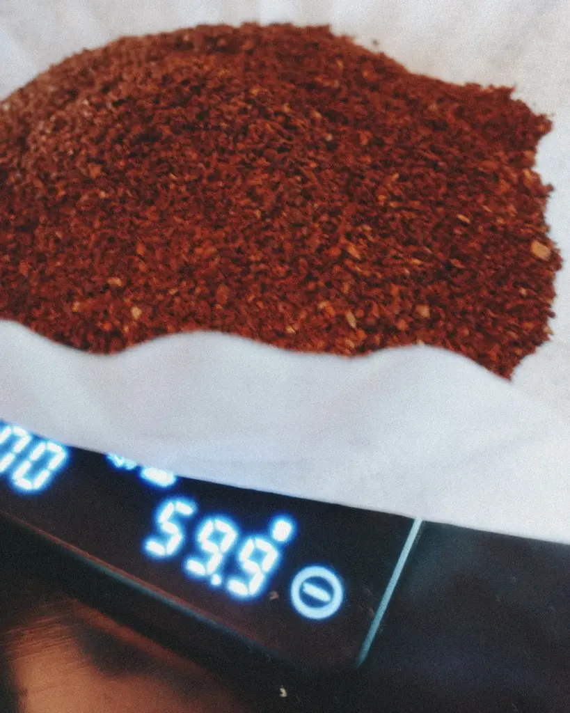 Medidas para preparar cafe en cafetera